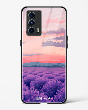 Lavender Fields Forever [BREATHE] Glass Case Phone Cover (Vivo)