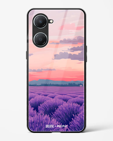 Lavender Fields Forever [BREATHE] Glass Case Phone Cover (Vivo)