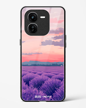 Lavender Fields Forever [BREATHE] Glass Case Phone Cover (Vivo)