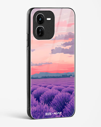 Lavender Fields Forever [BREATHE] Glass Case Phone Cover (Vivo)