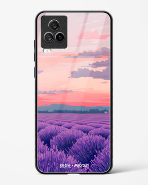 Lavender Fields Forever [BREATHE] Glass Case Phone Cover (Vivo)
