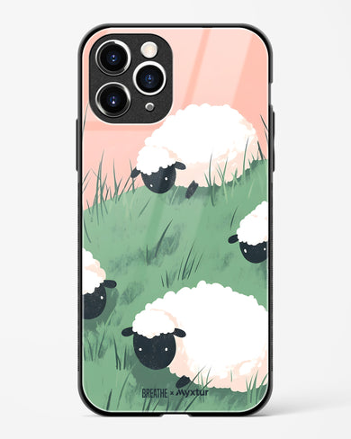 Marys Little Lambs [BREATHE] Glass Case Phone Cover (Apple)