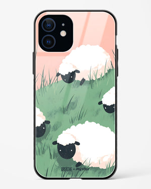 Marys Little Lambs [BREATHE] Glass Case Phone Cover (Apple)