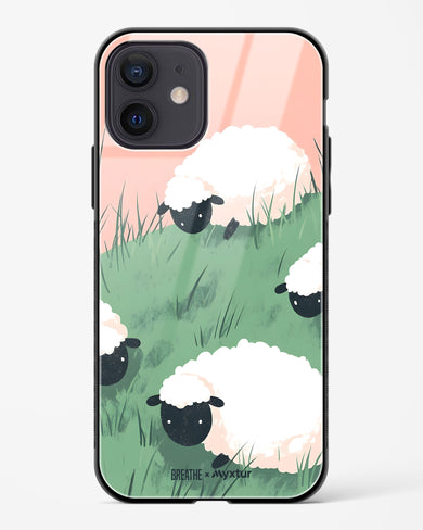 Marys Little Lambs [BREATHE] Glass Case Phone Cover (Apple)