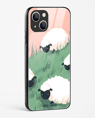 Marys Little Lambs [BREATHE] Glass Case Phone Cover (Apple)