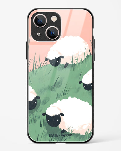 Marys Little Lambs [BREATHE] Glass Case Phone Cover (Apple)