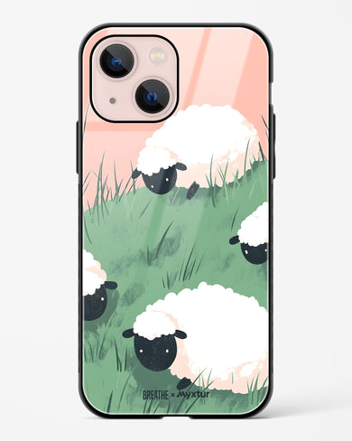 Marys Little Lambs [BREATHE] Glass Case Phone Cover (Apple)