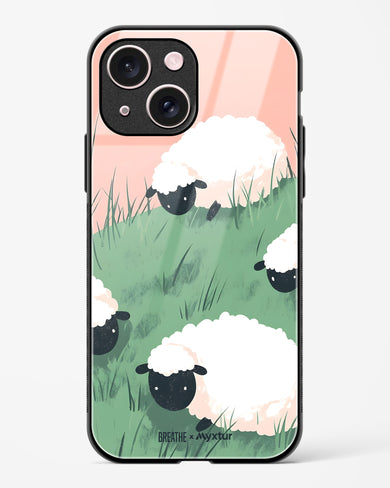 Marys Little Lambs [BREATHE] Glass Case Phone Cover (Apple)