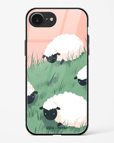 Marys Little Lambs [BREATHE] Glass Case Phone Cover (Apple)