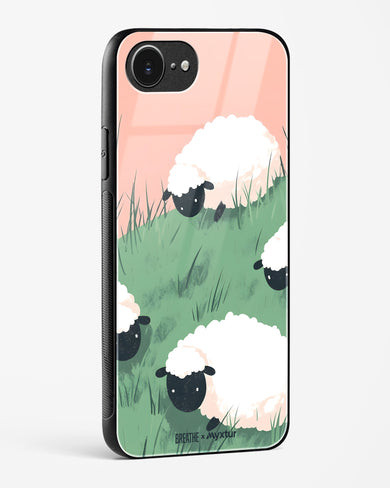 Marys Little Lambs [BREATHE] Glass Case Phone Cover (Apple)
