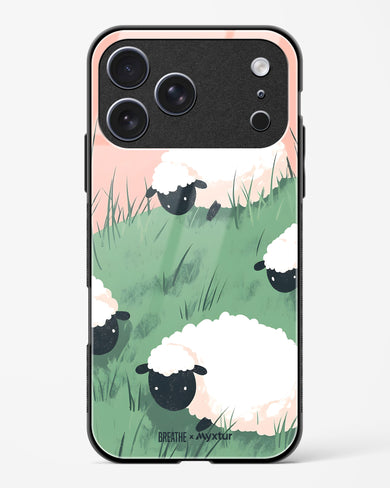 Marys Little Lambs [BREATHE] Glass Case Phone Cover (Apple)