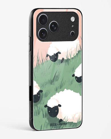 Marys Little Lambs [BREATHE] Glass Case Phone Cover (Apple)