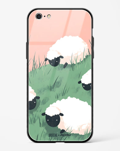 Marys Little Lambs [BREATHE] Glass Case Phone Cover (Apple)