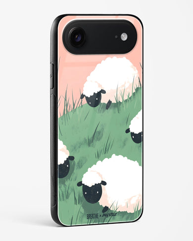 Marys Little Lambs [BREATHE] Glass Case Phone Cover (Apple)