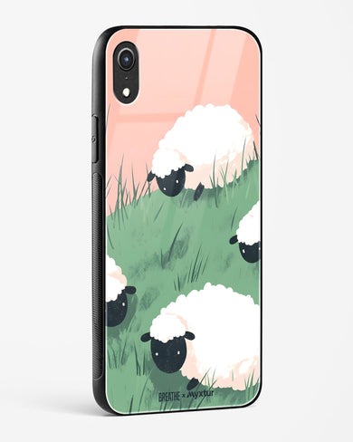 Marys Little Lambs [BREATHE] Glass Case Phone Cover (Apple)