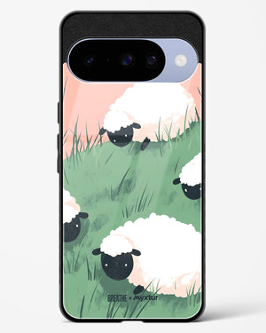Marys Little Lambs [BREATHE] Glass Case Phone Cover (Google)