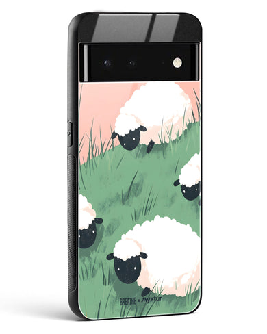 Marys Little Lambs [BREATHE] Glass Case Phone Cover (Google)