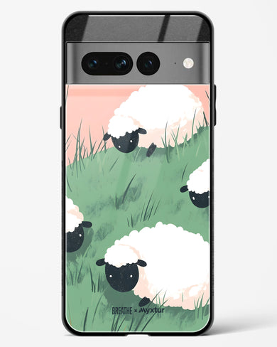 Marys Little Lambs [BREATHE] Glass Case Phone Cover (Google)