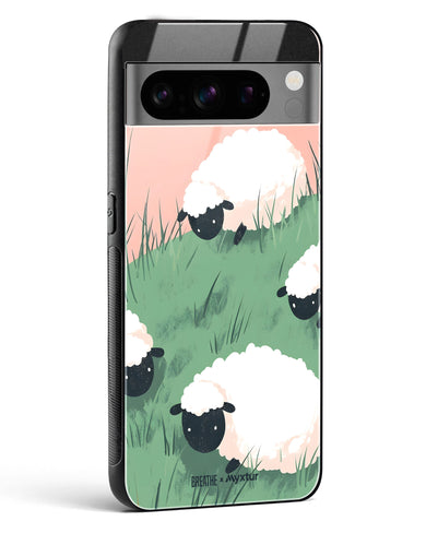 Marys Little Lambs [BREATHE] Glass Case Phone Cover (Google)