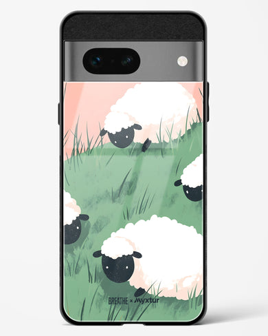 Marys Little Lambs [BREATHE] Glass Case Phone Cover (Google)