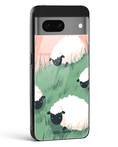 Marys Little Lambs [BREATHE] Glass Case Phone Cover (Google)