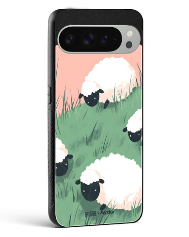 Marys Little Lambs [BREATHE] Glass Case Phone Cover (Google)