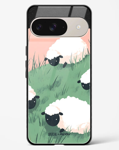 Marys Little Lambs [BREATHE] Glass Case Phone Cover (Google)