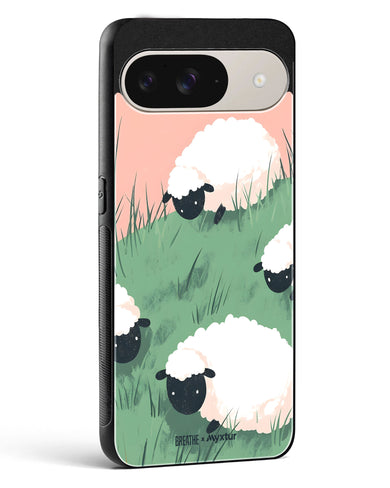 Marys Little Lambs [BREATHE] Glass Case Phone Cover (Google)