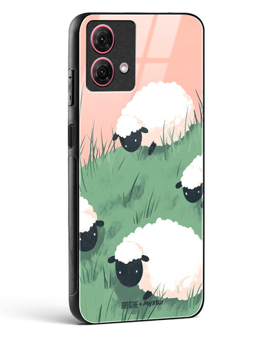 Marys Little Lambs [BREATHE] Glass Case Phone Cover (Motorola)