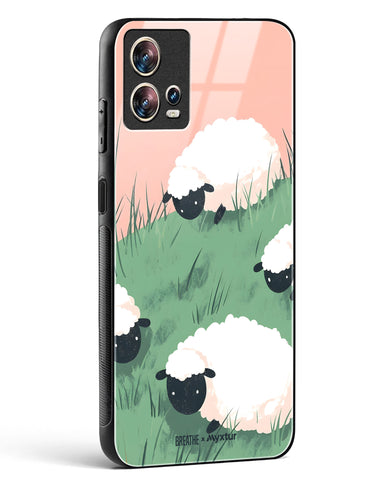 Marys Little Lambs [BREATHE] Glass Case Phone Cover (Motorola)