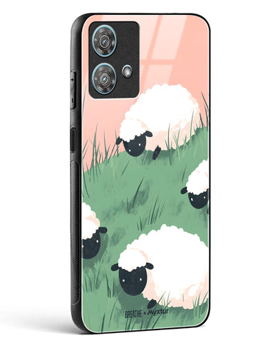 Marys Little Lambs [BREATHE] Glass Case Phone Cover (Motorola)