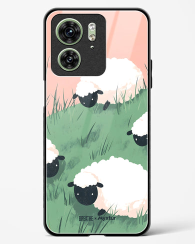 Marys Little Lambs [BREATHE] Glass Case Phone Cover (Motorola)