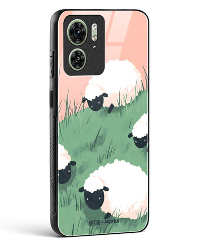 Marys Little Lambs [BREATHE] Glass Case Phone Cover (Motorola)