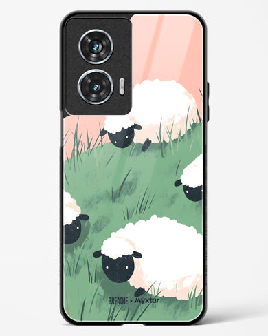 Marys Little Lambs [BREATHE] Glass Case Phone Cover (Motorola)