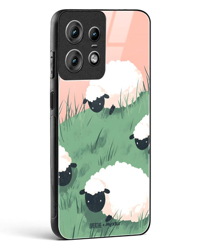 Marys Little Lambs [BREATHE] Glass Case Phone Cover (Motorola)