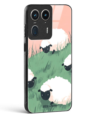 Marys Little Lambs [BREATHE] Glass Case Phone Cover (Motorola)