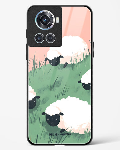 Marys Little Lambs [BREATHE] Glass Case Phone Cover (OnePlus)