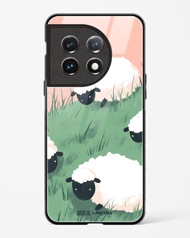 Marys Little Lambs [BREATHE] Glass Case Phone Cover (OnePlus)