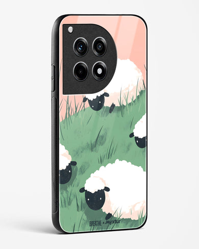 Marys Little Lambs [BREATHE] Glass Case Phone Cover (OnePlus)