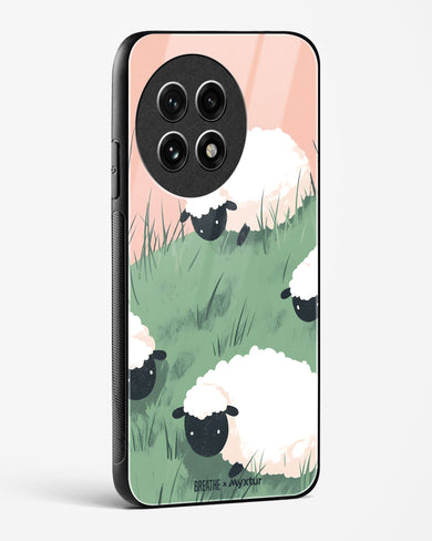 Marys Little Lambs [BREATHE] Glass Case Phone Cover (OnePlus)