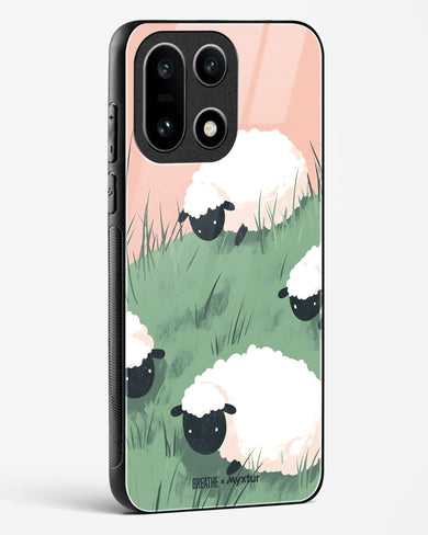 Marys Little Lambs [BREATHE] Glass Case Phone Cover (OnePlus)