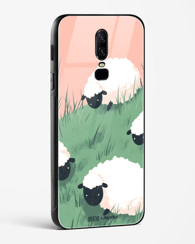 Marys Little Lambs [BREATHE] Glass Case Phone Cover (OnePlus)