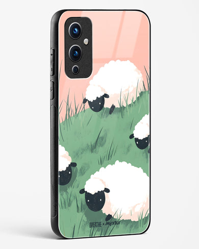 Marys Little Lambs [BREATHE] Glass Case Phone Cover (OnePlus)