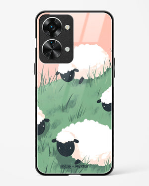 Marys Little Lambs [BREATHE] Glass Case Phone Cover (OnePlus)