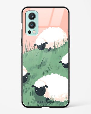 Marys Little Lambs [BREATHE] Glass Case Phone Cover (OnePlus)