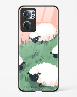 Marys Little Lambs [BREATHE] Glass Case Phone Cover (OnePlus)