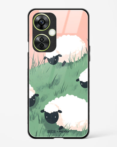Marys Little Lambs [BREATHE] Glass Case Phone Cover (OnePlus)