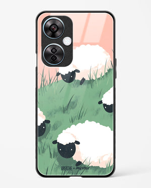 Marys Little Lambs [BREATHE] Glass Case Phone Cover (OnePlus)