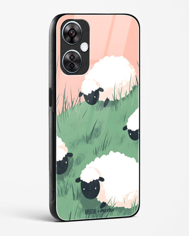 Marys Little Lambs [BREATHE] Glass Case Phone Cover (OnePlus)