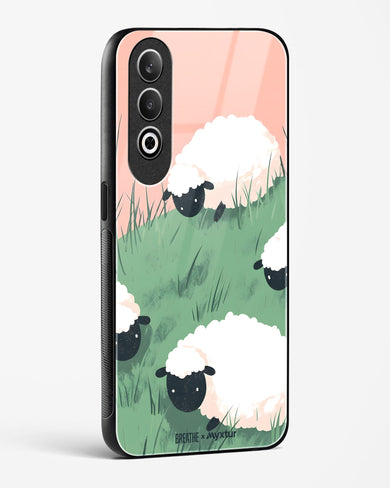 Marys Little Lambs [BREATHE] Glass Case Phone Cover (OnePlus)